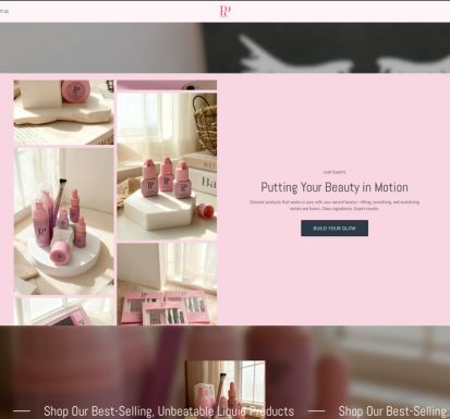 A happy, smiling customer